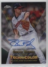 2023 Topps Chrome In Technicolor Autographs Shane Bieber #TTA-SB card