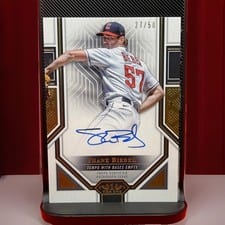 2023 Topps Tier One Advanced Stats Stars Autographs Shane Bieber #AS-SB card