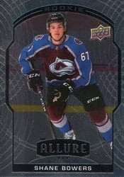 2020-21 Upper Deck Allure Base Set Shane Bowers #87 card