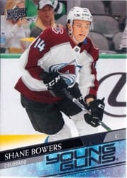 2020-21 Upper Deck Base Set Shane Bowers #240 card