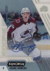 2020-21 Upper Deck Synergy Base Set Shane Bowers #108 card