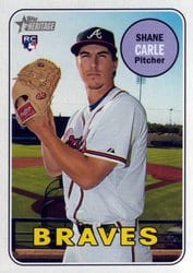 2018 Topps Heritage Base Set Shane Carle #668 card