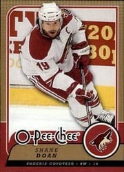 2008-09 O-Pee-Chee Base Set Shane Doan #175 card