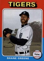 2019 Topps Archives Base Set Shane Greene #163 card