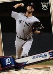 2019 Topps Big League Base Set Shane Greene #68 card