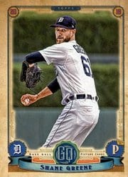 2019 Topps Gypsy Queen Base Set Shane Greene #246 card