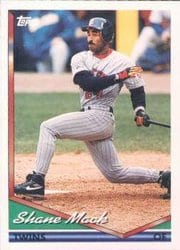 1994 Topps Base Set Shane Mack #337 card