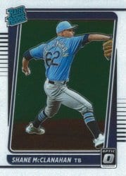2021 Donruss Optic Base Set Shane McClanahan #78 card