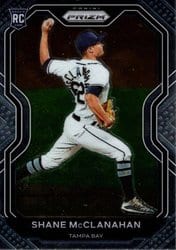 2021 Panini Prizm Base Set Shane McClanahan #229 card