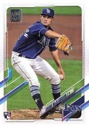 2021 Topps Base Set Shane McClanahan #408 card