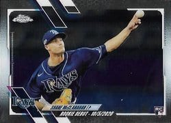 2021 Topps Chrome Update Base Set Shane McClanahan #USC85 card