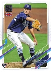 2021 Topps UK Edition Base Set Shane McClanahan #204 card