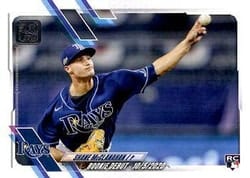 2021 Topps Update Base Set Shane McClanahan #US191 card