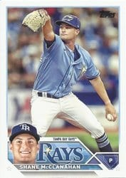 2023 Topps Base Set Shane McClanahan #236 card