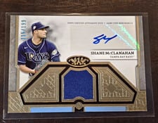 2024 Topps Tier One Autographed Relics Shane McClanahan #T1AR-SM