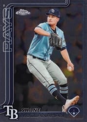 2025 Topps Chrome Base Set Shane McClanahan #298 card