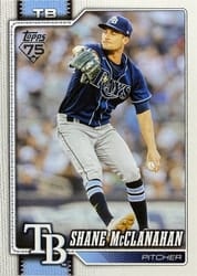 2026 Topps Base Set Shane McClanahan #602 card