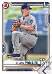 2021 Bowman Draft Base Set Shane Panzini #BD-36 card