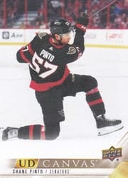 2022-23 Upper Deck UD Canvas Shane Pinto #C323 card