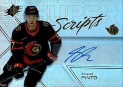 2024-25 SPx SuperScripts Shane Pinto #SS-SP card