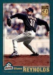 2001 Topps Base Set Shane Reynolds #40 card
