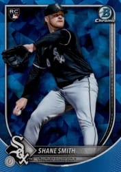 2025 Bowman Chrome Sapphire Edition Base Set Shane Smith #52 card