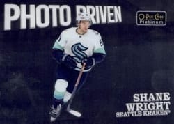 2022-23 O-Pee-Chee Platinum Photo Driven Shane Wright #PD-13 card