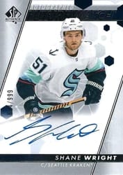2022-23 SP Authentic Base Set Shane Wright #150 card