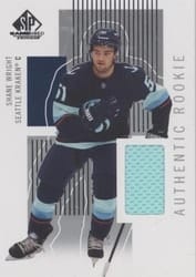 2022-23 SP Game Used Retro Renovations Rookies Jersey Shane Wright #RR-SW card