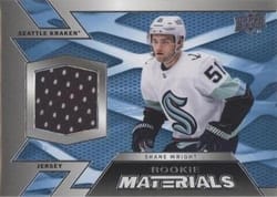 2022-23 Upper Deck Rookie Materials Shane Wright #RM-SW card