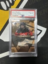 2022-23 Upper Deck Trilogy AutoFocus Rookies Shane Wright #AFR-SW card