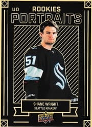 2022-23 Upper Deck UD Portraits Shane Wright #P-76 card