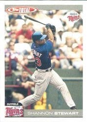 2004 Topps Total Base Set Shannon Stewart #430 card