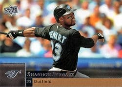 2009 Upper Deck Base Set Shannon Stewart #389 card