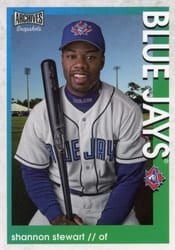 2022 Topps Archives Snapshots Base Set Shannon Stewart #18 card