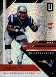 2018 Panini Unparalleled Base Set Shaq Mason #131 card