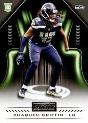 2018 Panini Playbook Base Set Shaquem Griffin #166 card