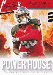 2020 Panini Prestige Power House Shaquil Barrett #PH-SB card