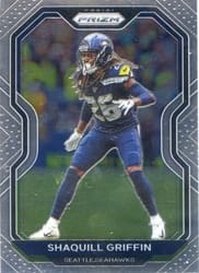 2020 Panini Prizm Base Set Shaquill Griffin #298 card