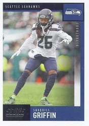 2020 Score Base Set Shaquill Griffin #328 card