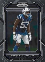 2022 Panini Prizm Base Set Shaquille Leonard #125 card