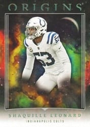 2023 Panini Origins Base Set Shaquille Leonard #42 card