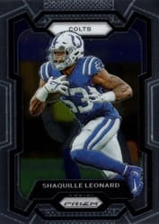 2023 Panini Prizm Base Set Shaquille Leonard #131 card