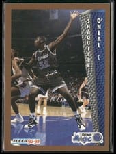1992 Fleer Shaquille O'Neal #401 card