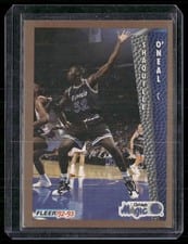 1992 Fleer Drake's Shaquille O'Neal #37 card
