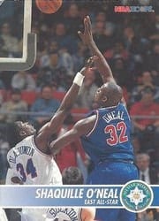 1994-95 Hoops Base Set Shaquille O'Neal #231 card