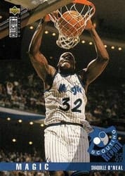 1995-96 Collector's Choice Base Set Shaquille O'Neal #339 card