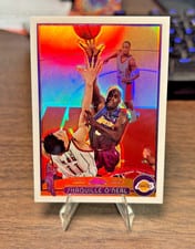 2003 Topps Chrome Shaquille O'Neal Refractor #34 card
