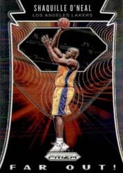 2019-20 Panini Prizm Far Out! Shaquille O'Neal #12 card