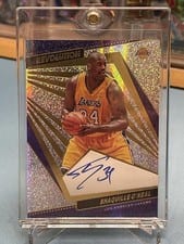 2020 Panini Revolution Autographs Shaquille O'Neal card